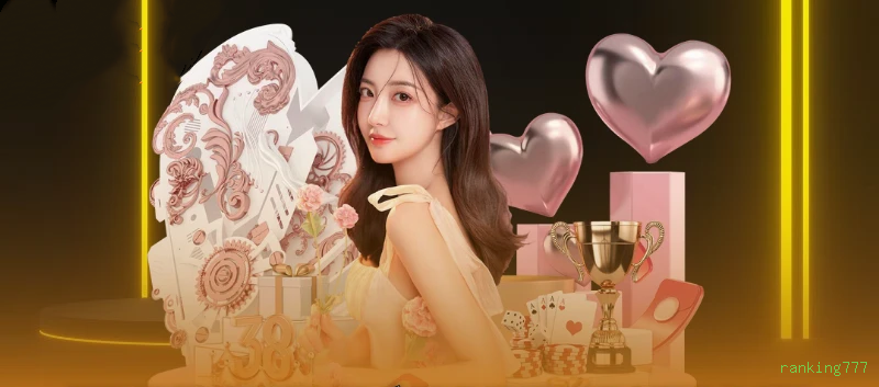 Imagem promocional do cassino online da ranking777 mostrando jogos ao vivo